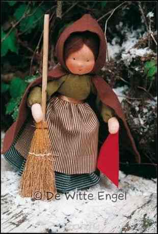 Набор для изготовления вальдорфской игрушки "Девушка Тауветтер", 22 см