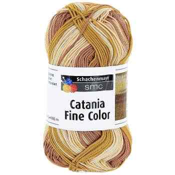Пряжа для вязания "Catania Fine Color", цвет: Eclipse / Затмение (01084)