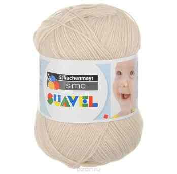 Детская пряжа для вязания "Suavel", цвет: Sand / Песочный (08345), 366 м, 50 г