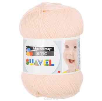 Детская пряжа для вязания "Suavel", цвет: Pfirsich / Персиковый (07519), 366 м, 50 г