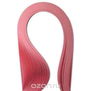 Набор бумаги для квиллинга, цвет: розовый, полоски 0,3 х 30 см, 100 шт