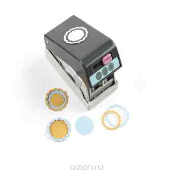 Фигурный дырокол EK Tools "3D: Гребешок". EKS-54-90010