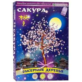 Набор для создания бисерной композиции "Сакура"