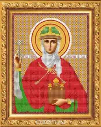 Набор для вышивания бисером "Святая Ольга", 19 x 24 см