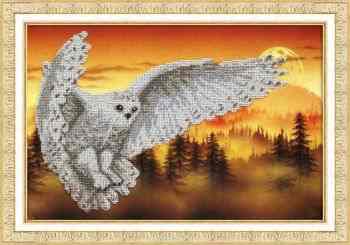 Набор для вышивания бисером "В закате", 37,5 см х 24 см