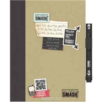 Папка K&Company "Smash: Модный", цвет: черный, 26 х 20 см
