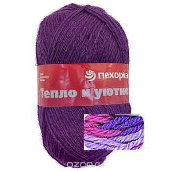Пряжа "Тепло и уютно" 100гр. 400м. (100% шерсть). 360029_820М_820 М