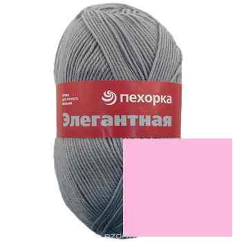 Пряжа для вязания Пехорка "Элегантная", цвет: орхидея (24), 250 м, 100 г, 10 шт