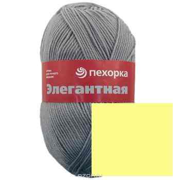 Пряжа для вязания Пехорка "Элегантная", цвет: ананас (70), 250 м, 100 г, 10 шт