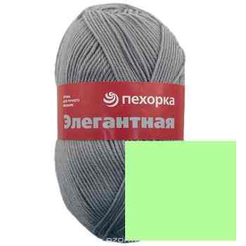 Пряжа для вязания Пехорка "Элегантная", цвет: анис (86), 250 м, 100 г, 10 шт