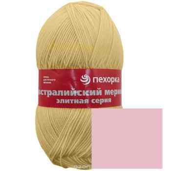 Пряжа для вязания Пехорка "Австралийский меринос", цвет: петунья (345), 400 м, 100 г, 5 шт