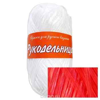 Пряжа для вязания Пехорка "Рукодельница", цвет: алый (244), 200 м, 50 г, 5 шт