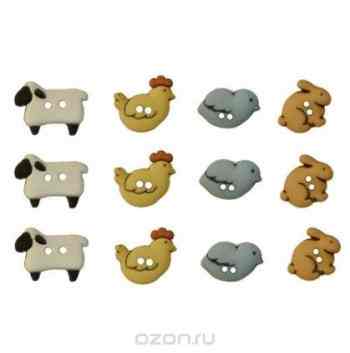 Набор фигурок Dress It Up "Домашние животные", 12 шт. 7702161