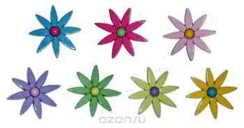 Пуговицы декоративные Dress It Up "Цветок", 8 шт. 7702272