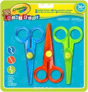 Набор детских ножниц "Crayola", 3 шт