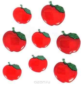 Пуговицы декоративные Dress It Up "Яблоки", 8 шт. 7704055