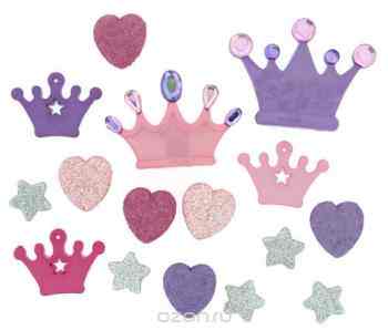 Набор пуговиц и фигурок Dress It Up "Принцесса", 14 шт. 7706339