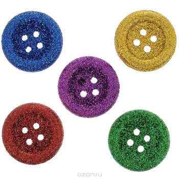 Пуговицы декоративные Dress It Up "Пуговицы", 5 шт. 7702230