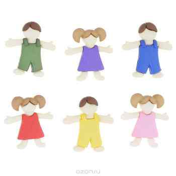 Пуговицы декоративные Dress It Up "Детский", 6 шт. 7702316