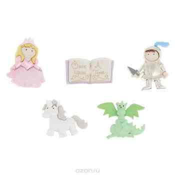 Пуговицы декоративные Dress It Up "Однажды", 5 шт. 7704595