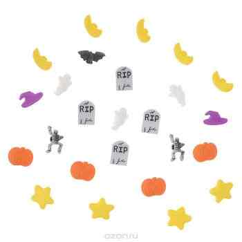 Пуговицы декоративные Dress It Up "Ночь", 20 шт. 7704083