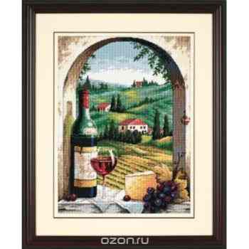 Набор для вышивания крестом Dimensions "Тосканский вид", 30 см х 40 см
