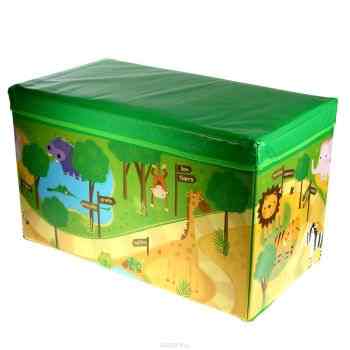 Коробка для хранения Sima-land "Зоопарк", 35 х 59 х 31 см