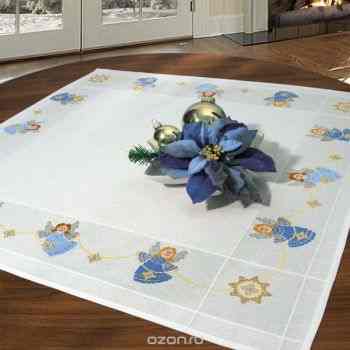 Набор для вышивания скатерти крестом "Schaefer", 90 х 90 см 6797/203