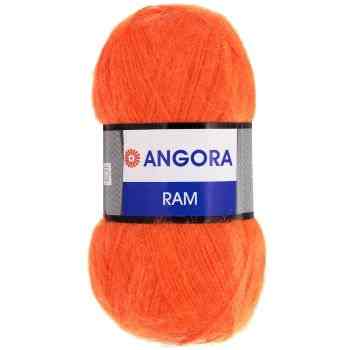 Пряжа для вязания YarnArt "Angora Ram", цвет: ярко-оранжевый (206), 500 м, 100 г, 5 шт