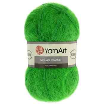 Пряжа для вязания YarnArt "Mohair Classic", цвет: светло-зеленый (149), 220 м, 100 г, 5 шт