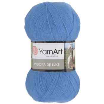 Пряжа для вязания YarnArt "Angora De Luxe", цвет: ярко-голубой (600), 520 м, 100 г, 5 шт