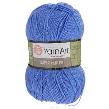 Пряжа для вязания YarnArt "Super Perlee", цвет: василек (224), 400 м, 100 г, 5 шт