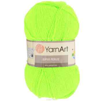 Пряжа для вязания YarnArt "Super Perlee", цвет: лимонный (224), 400 м, 100 г, 5 шт