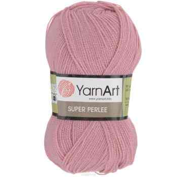 Пряжа для вязания YarnArt "Super Perlee", цвет: старо-розовый (220), 400 м, 100 г, 5 шт