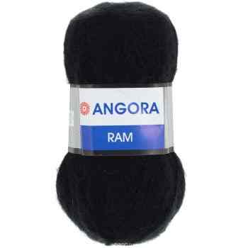 Пряжа для вязания YarnArt "Angora Ram", цвет: черный (585), 500 м, 100 г, 5 шт