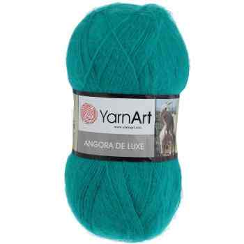 Пряжа для вязания YarnArt "Angora De Luxe", цвет: изумрудный (11448), 520 м, 100 г, 5 шт