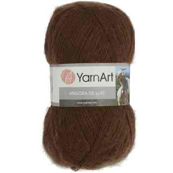 Пряжа для вязания YarnArt "Angora De Luxe", цвет: коричневый (3067), 520 м, 100 г, 5 шт