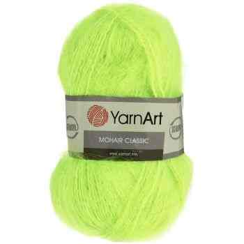 Пряжа для вязания YarnArt "Mohair Classic", цвет: салатовый (151), 220 м, 100 г, 5 шт