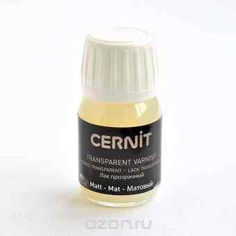 Лак матовый "Cernit", 30 мл