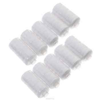 Набор швейных ниток "Астра", цвет: белый, 182,9 м, 10 бобин