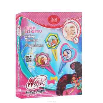 Набор для создания заколок D&M "Winx Club: Очарование"