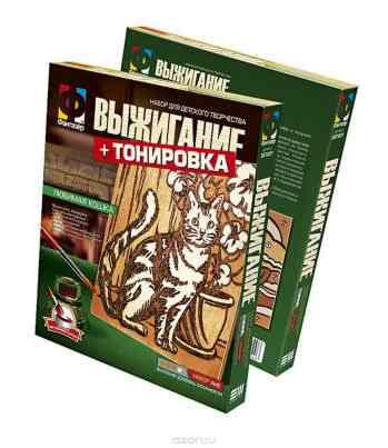 Набор для выжигания "Любимая кошка"
