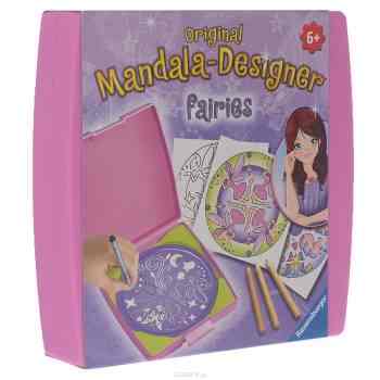 Набор для творчества Ravensburger "Мини Мандала: Феи"