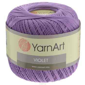 Пряжа для вязания YarnArt "Violet", цвет: сиреневый (6309), 282 м, 50 г, 6 шт
