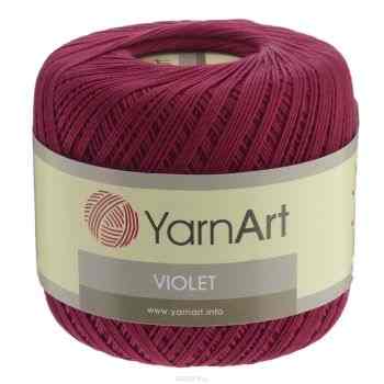 Пряжа для вязания YarnArt "Violet", цвет: красный (5020), 282 м, 50 г, 6 шт