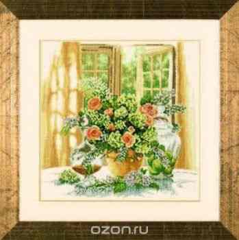 Набор для вышивания крестом Lanarte "A Sunny Morning", 40 х 40 см