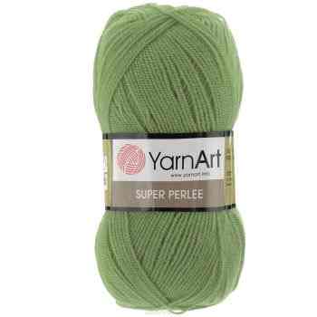 Пряжа для вязания YarnArt "Super Perlee", цвет: фисташковый (69), 400 м, 100 г, 5 шт