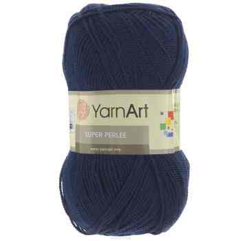 Пряжа для вязания YarnArt "Super Perlee", цвет: темно-синий (227), 400 м, 100 г, 5 шт