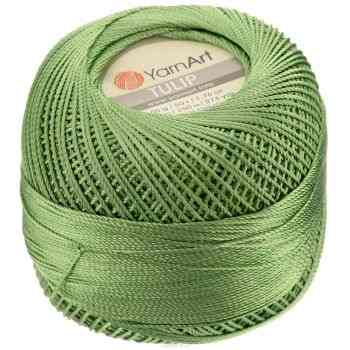 Пряжа для вязания YarnArt "Tulip", цвет: болотный (423), 250 м, 50 г, 6 шт
