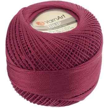 Пряжа для вязания YarnArt "Tulip", цвет: бордо (422), 250 м, 50 г, 6 шт